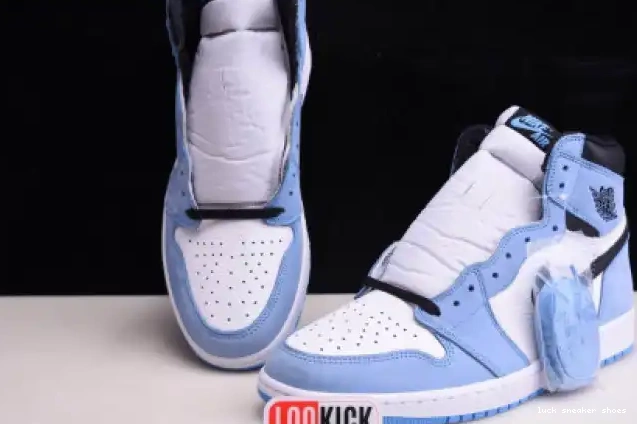 Reps LUCY 1 BLACK UNIVERSITY 555088-134 JORDAN WHITE BLUE HIGH RETRO AIR 0514